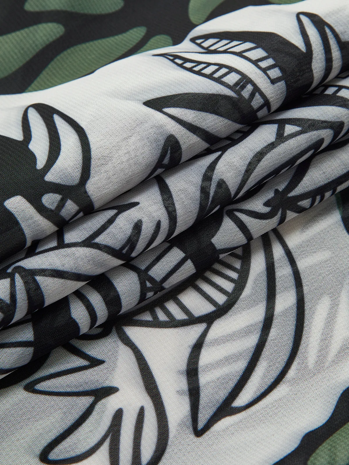 Print Chiffon Cover Up sold by COMMENSE product image thumbnail 4