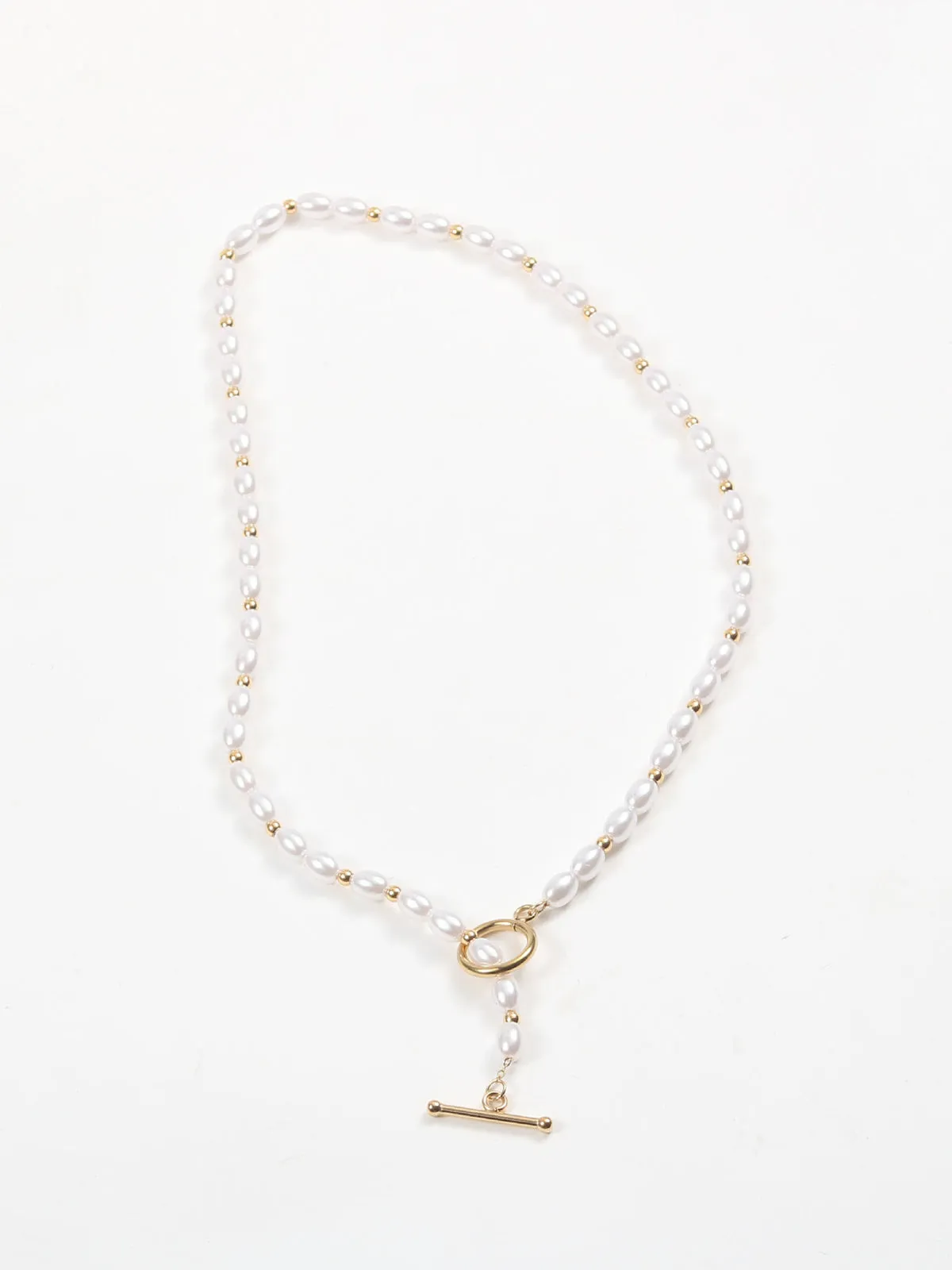 Romance Peral Lariat Necklace sold by COMMENSE product image thumbnail 3