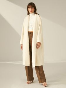 Oversized Double Breasted Wool Coat sold by COMMENSE