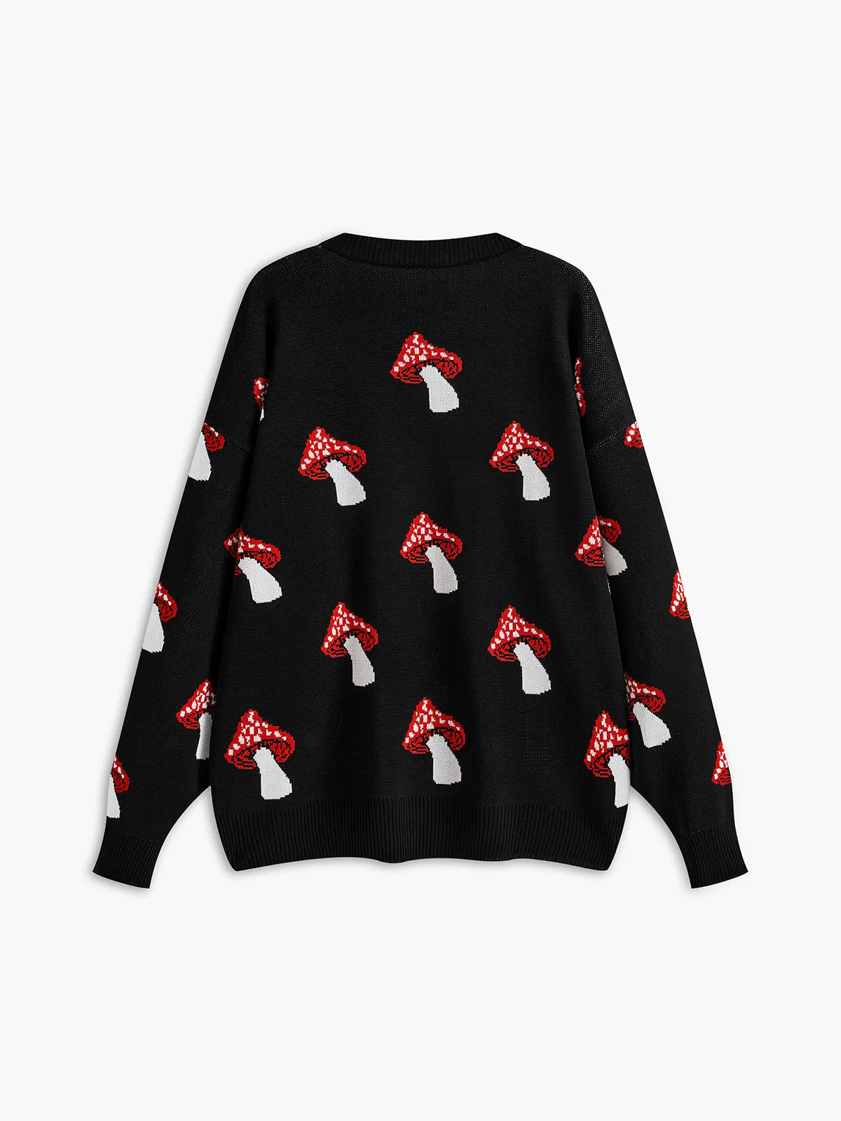 Crew Neck Jacquard Pullover Sweater sold by COMMENSE product image thumbnail 5