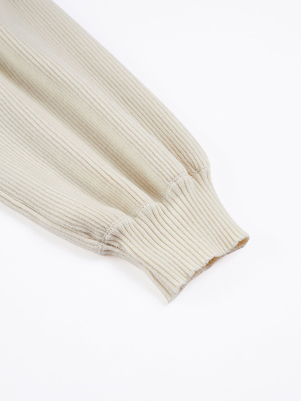 Puff Sleeve Rib Blouse sold by COMMENSE product image thumbnail 3