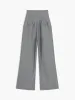 Zippered High-Waist Pleated Dress Pants sold by COMMENSE