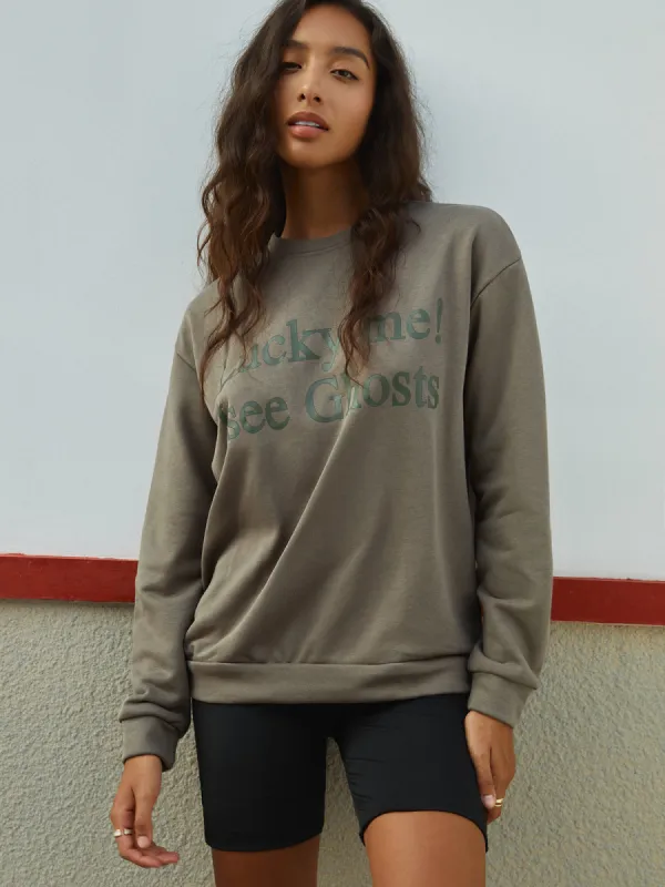 Lucky Me Sweatshirt sold by COMMENSE