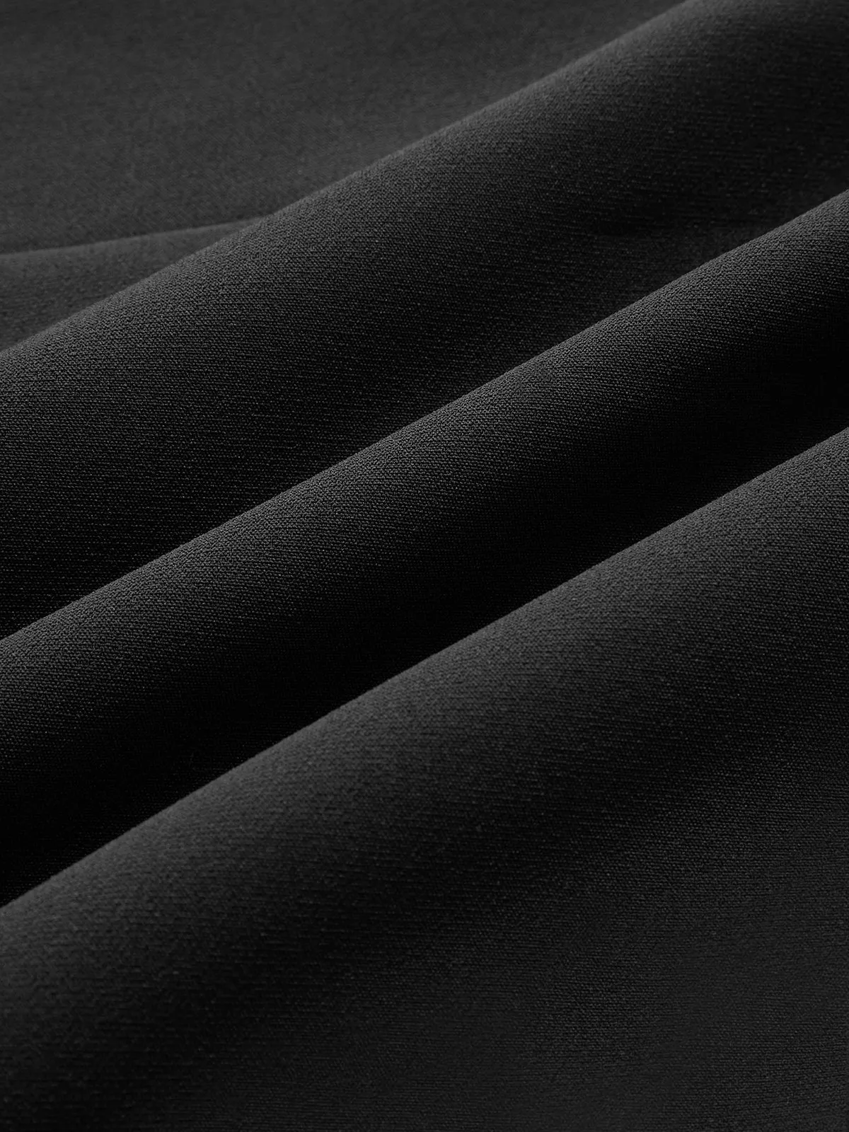 Contrast Pleated Zipper Strapless Dress sold by COMMENSE product image thumbnail 4