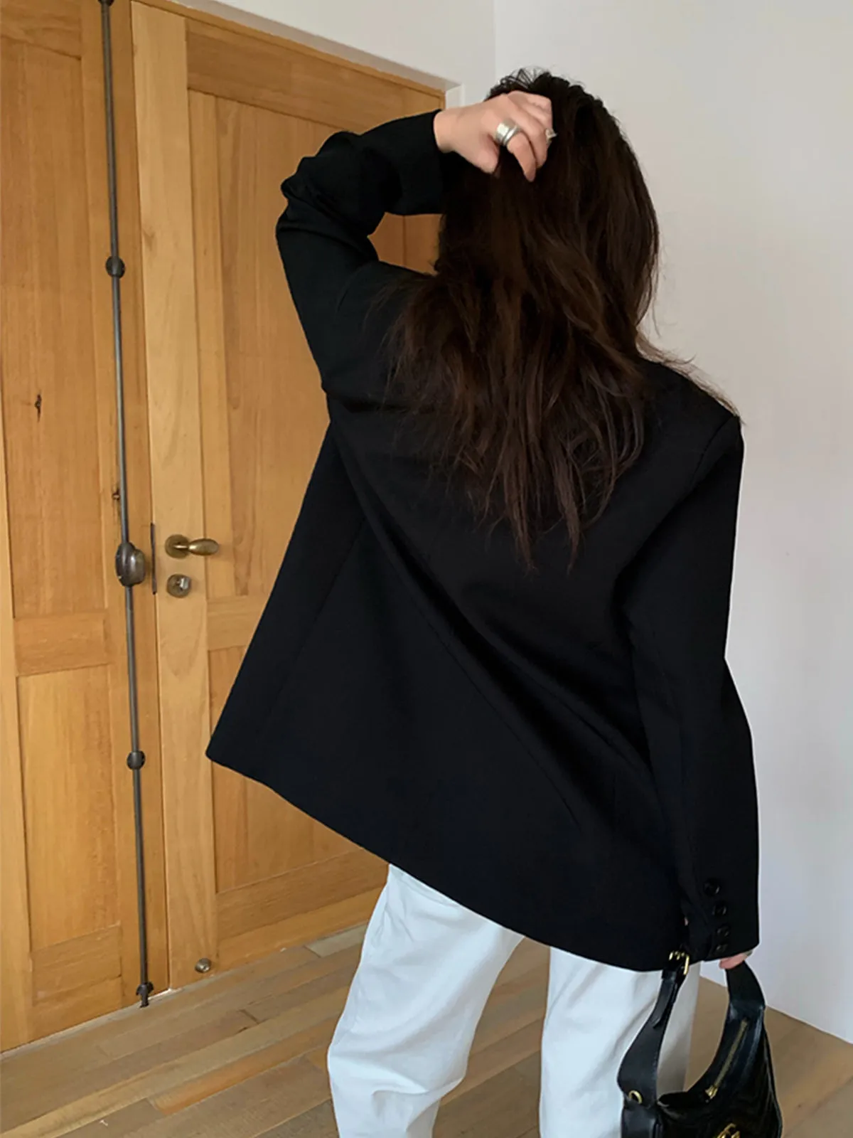 Casual Relaxed Fit Blazer sold by COMMENSE product image thumbnail 5