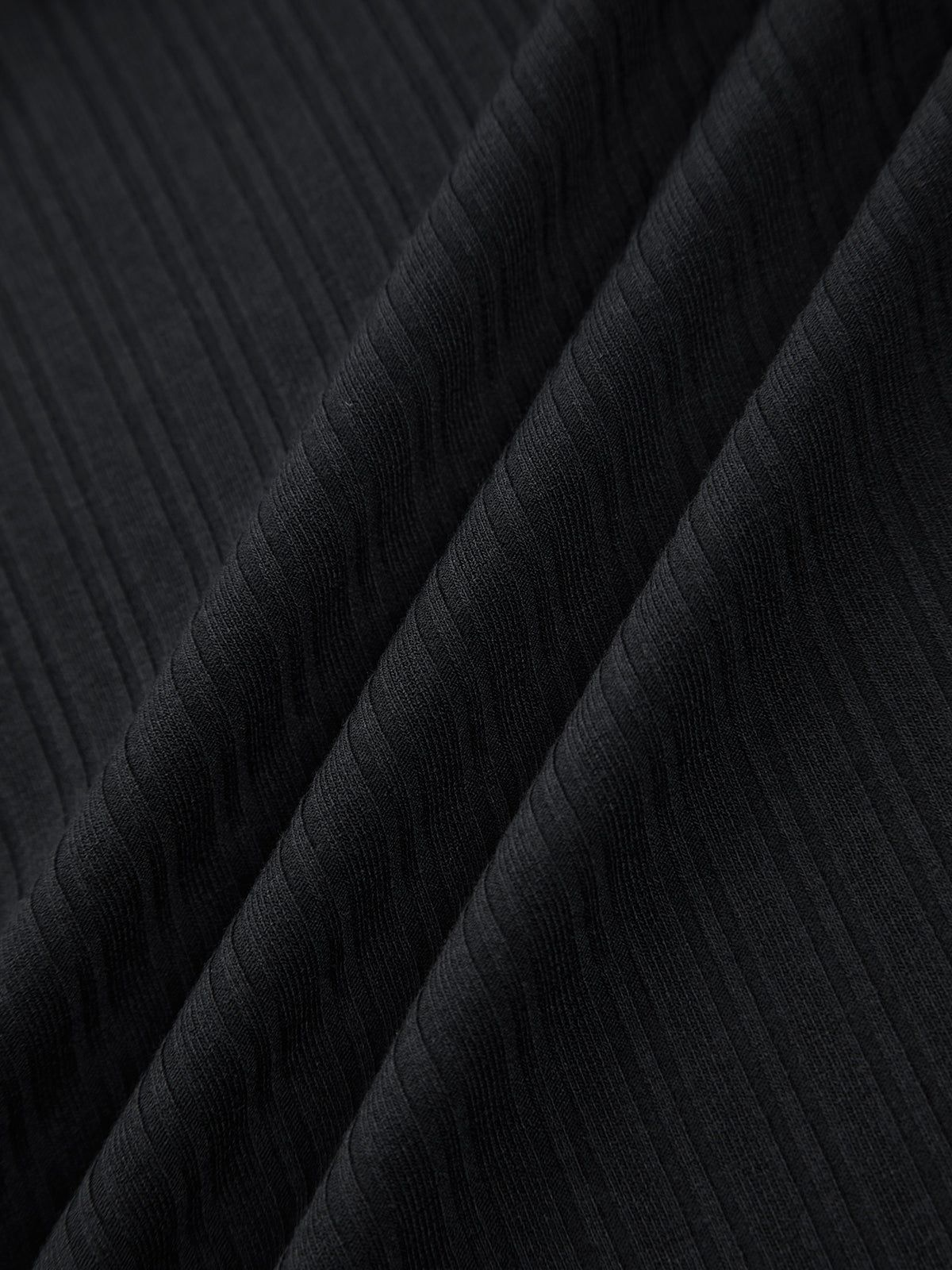 Textured Long Sleeve Crop Shirt sold by COMMENSE product image thumbnail 5