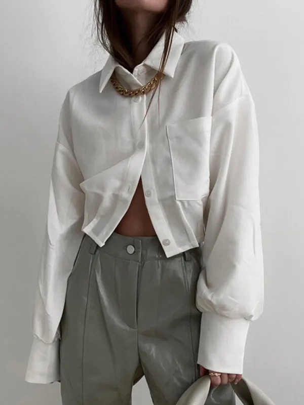 Leisrure Polo Crop Shirt sold by COMMENSE