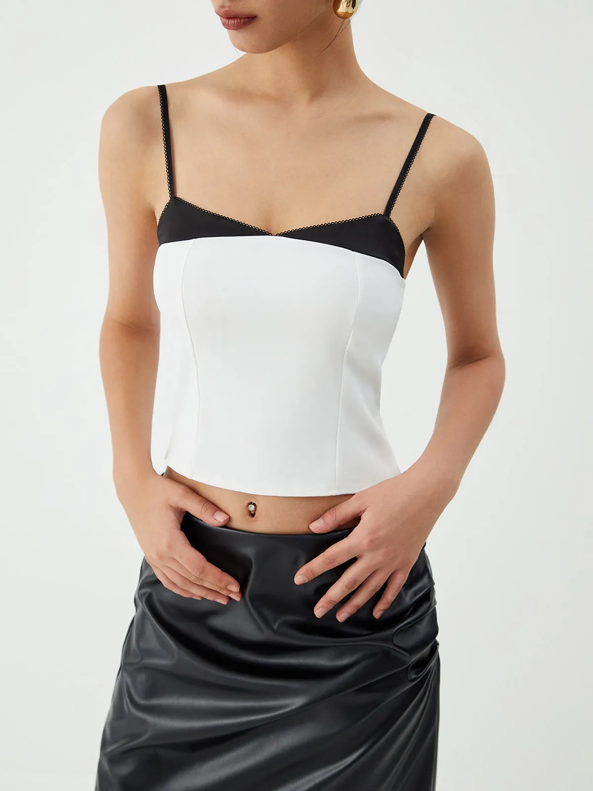 Patchwork Cami Top sold by COMMENSE product image thumbnail 2