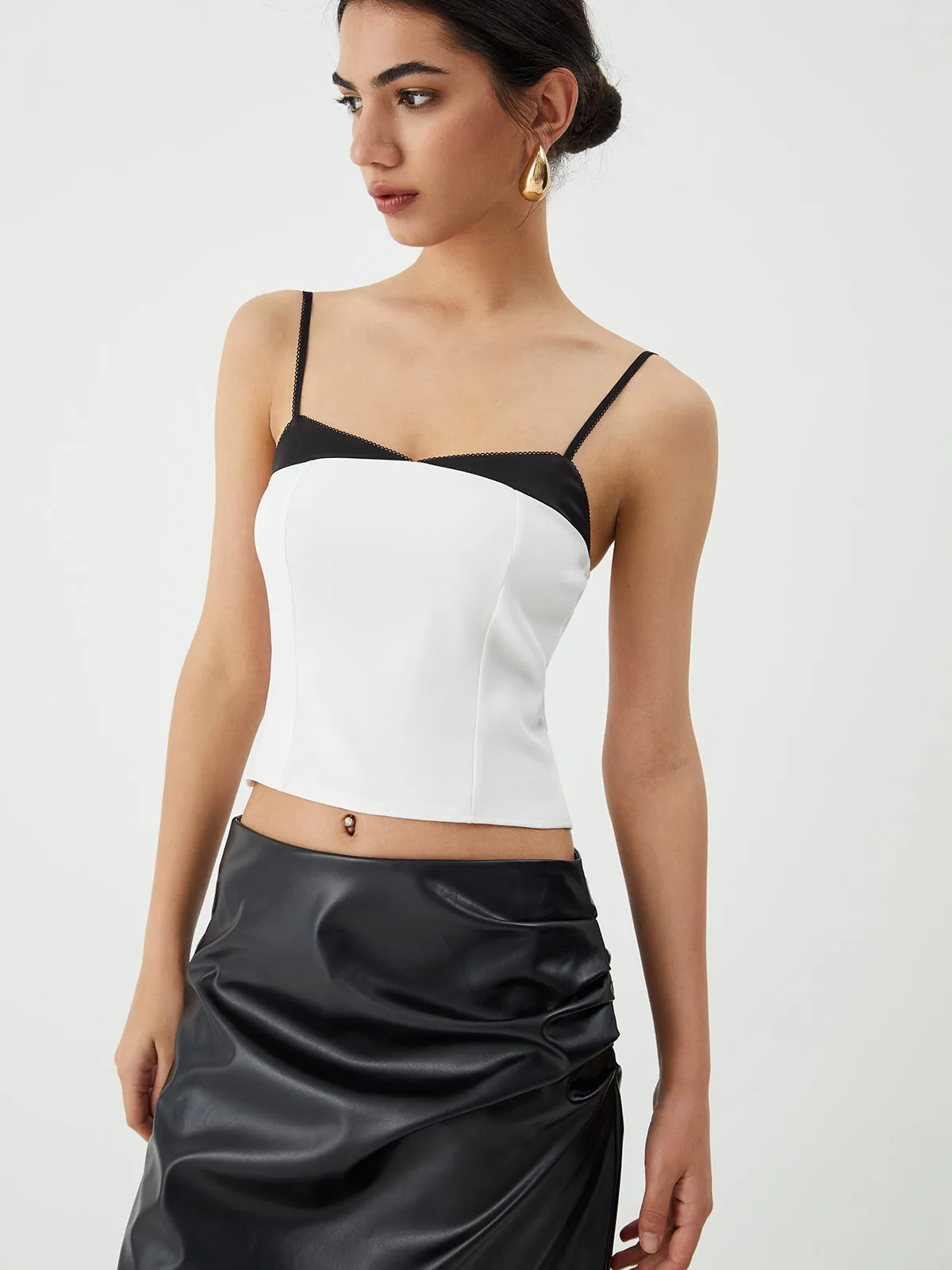 Patchwork Cami Top sold by COMMENSE product image thumbnail 3