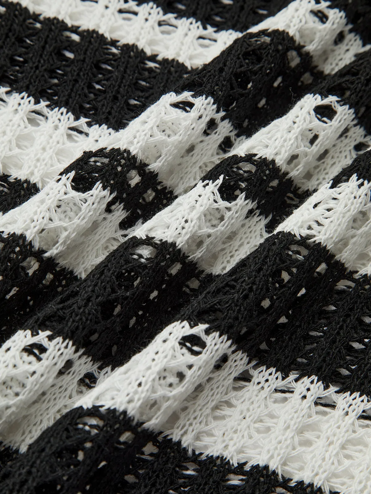 Long Sleeve Contrast Trim Sweater Dress sold by COMMENSE product image thumbnail 5