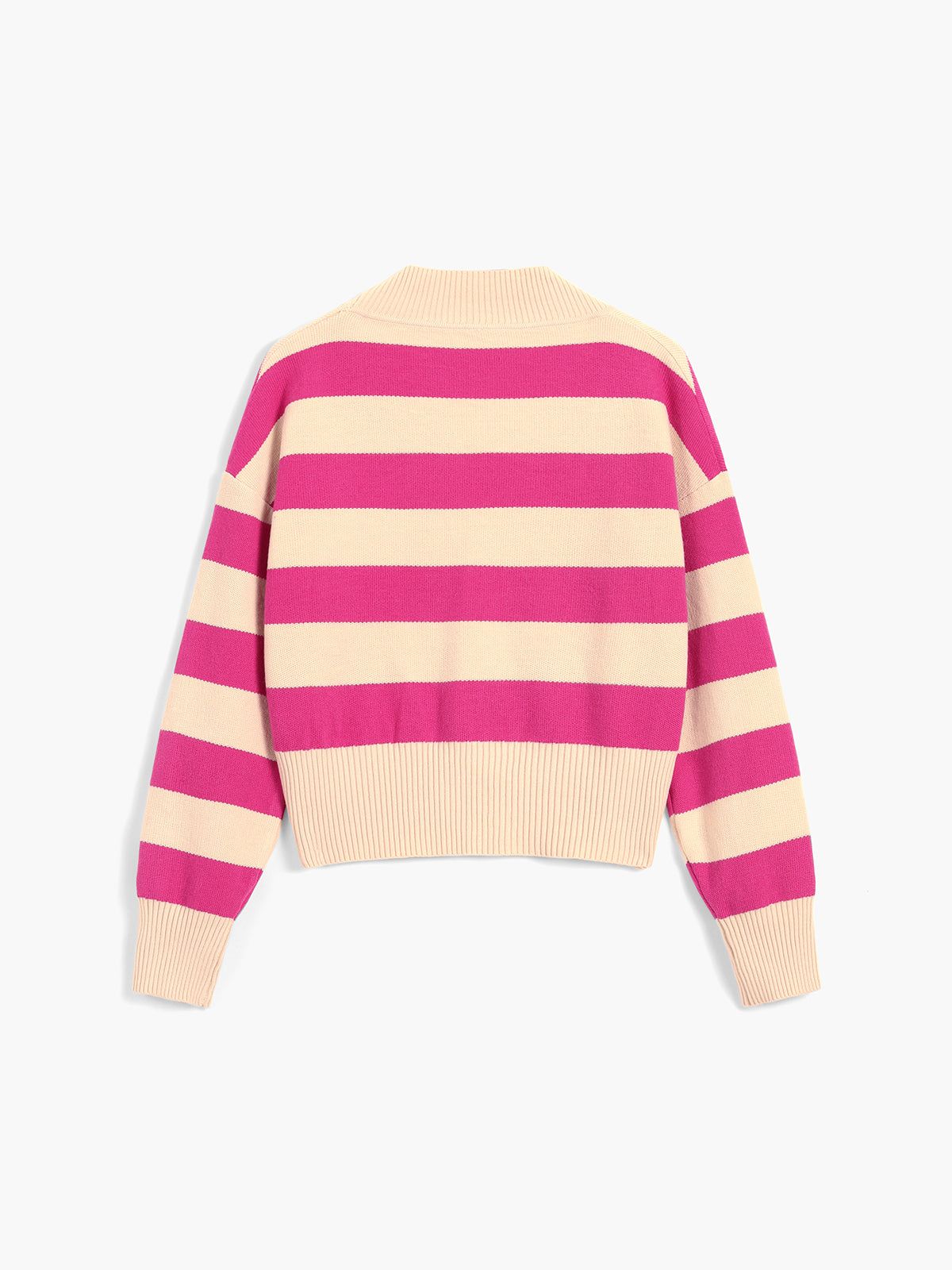 Macaron Melody Stripe Cardigan sold by COMMENSE product image thumbnail 2