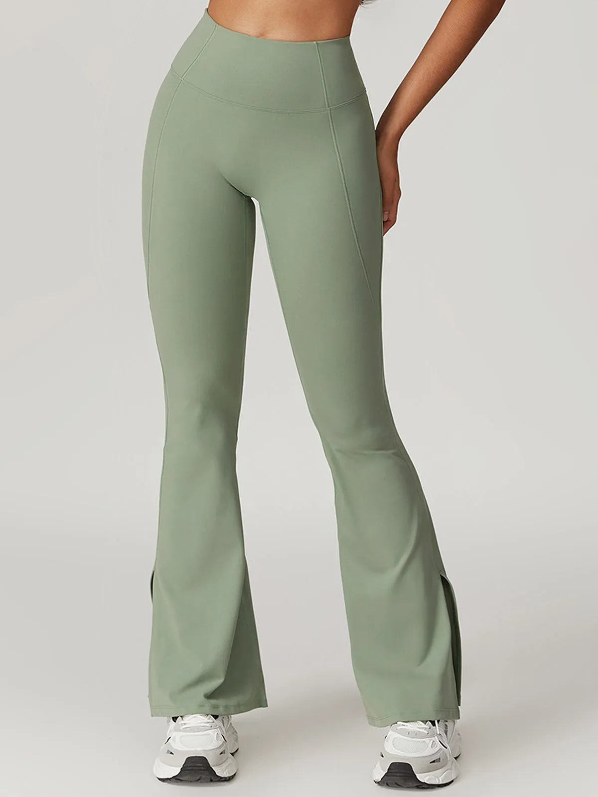 Quick-Drying Flare Leggings sold by COMMENSE product image thumbnail 5