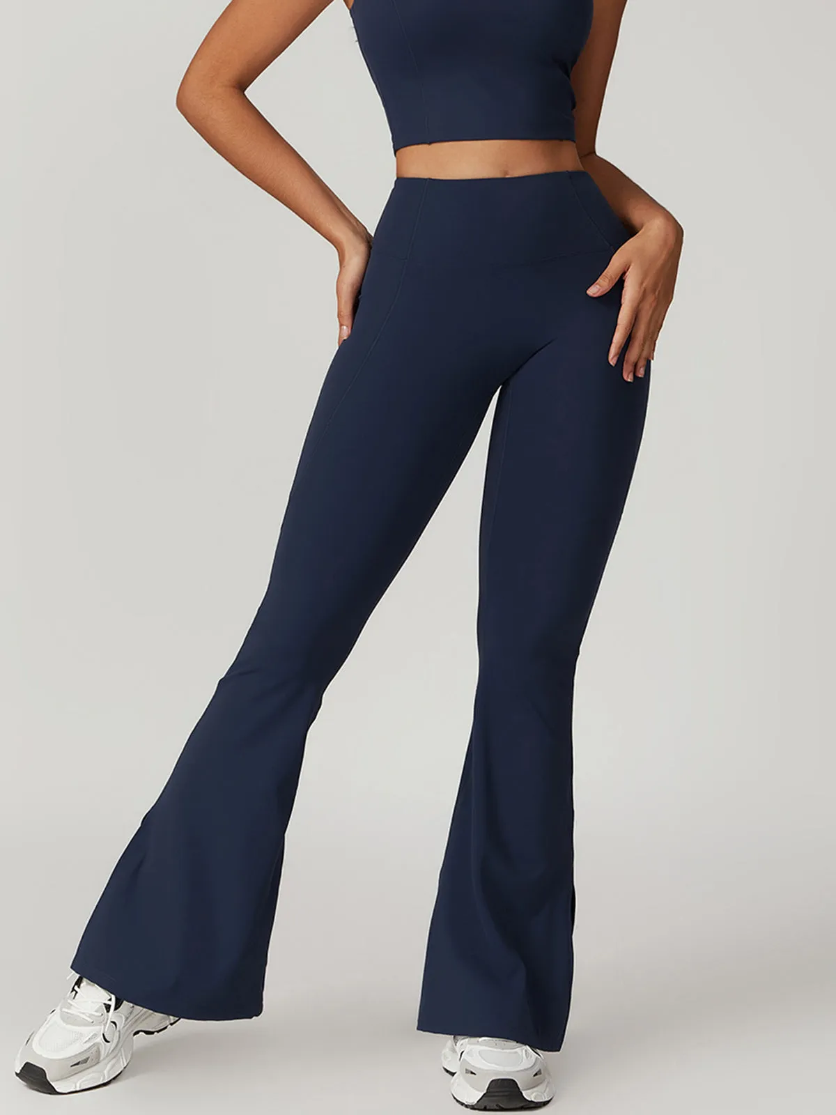 Quick-Drying Flare Leggings sold by COMMENSE product image thumbnail 3