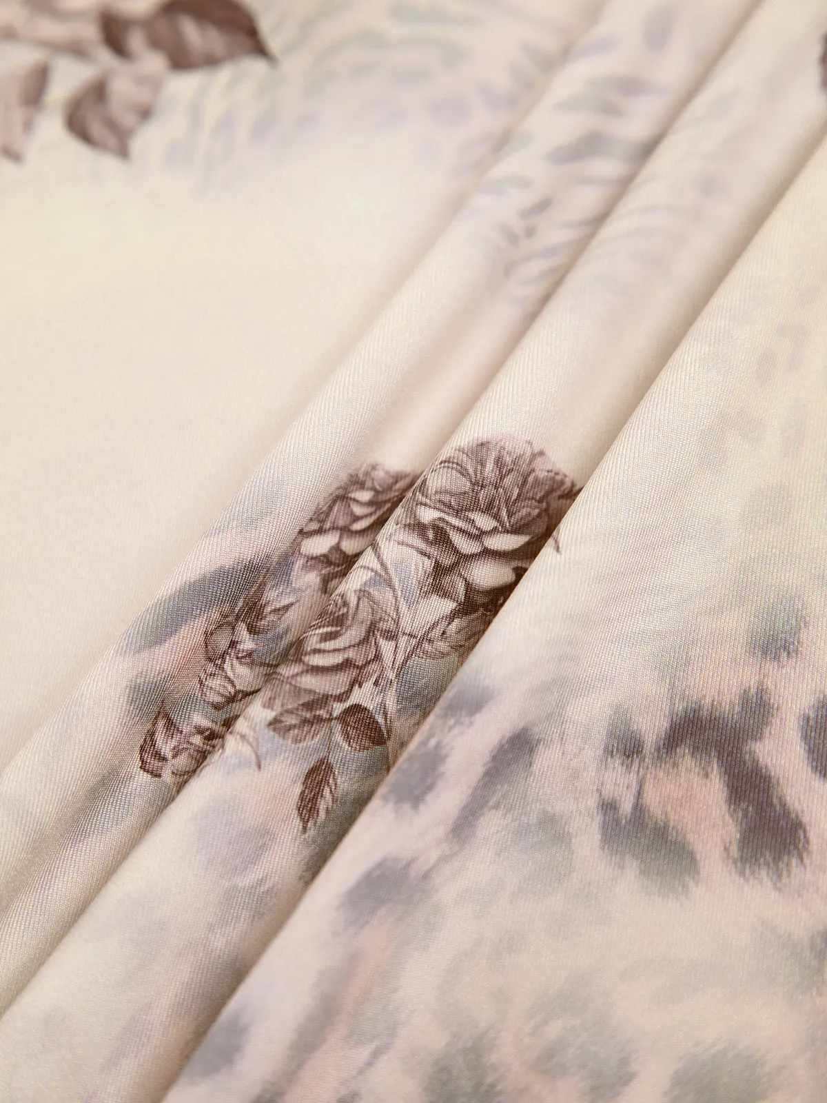 Vintage Floral Print Cami Long Dress sold by COMMENSE product image thumbnail 3