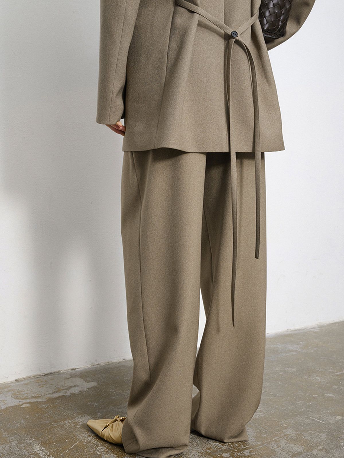 City Stroll Oversized Back Tie Blazer sold by COMMENSE product image thumbnail 5