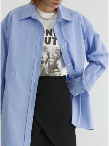 Cotton Oversized Shirt sold by COMMENSE