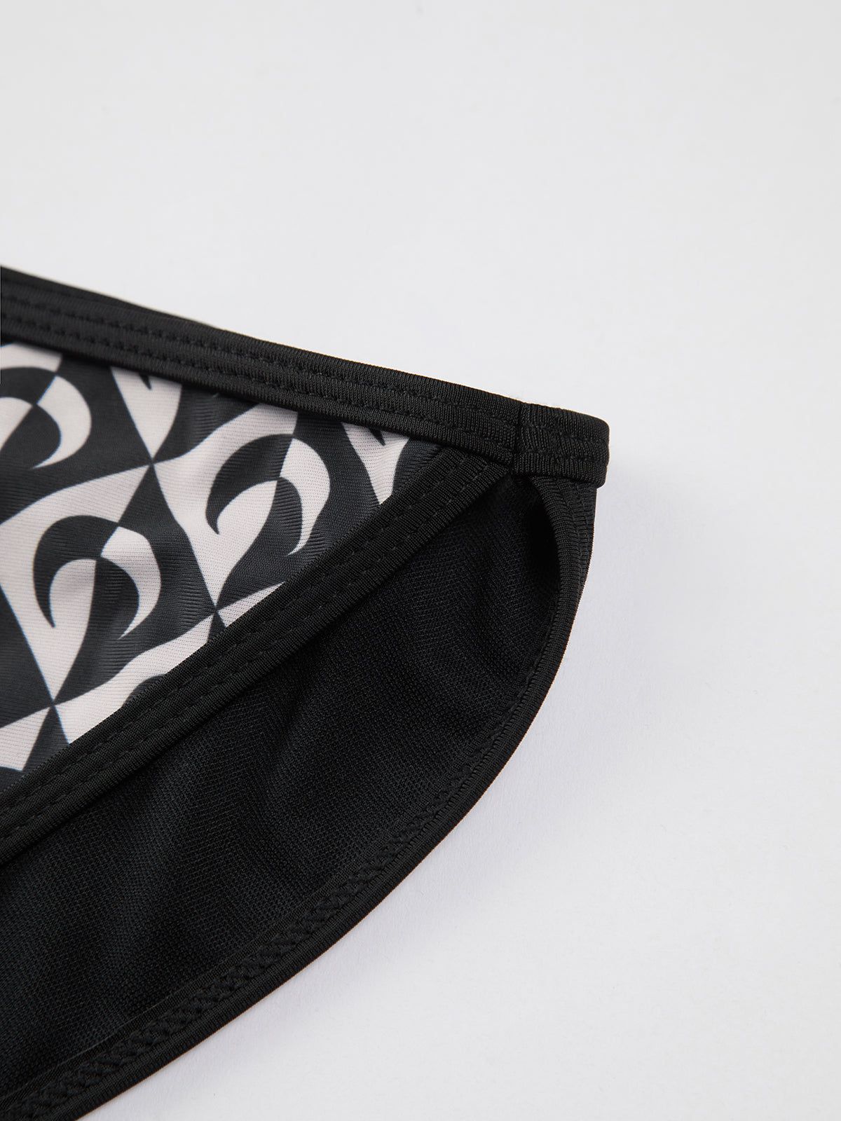 Two Tone Moon Bikini Set sold by COMMENSE product image thumbnail 4