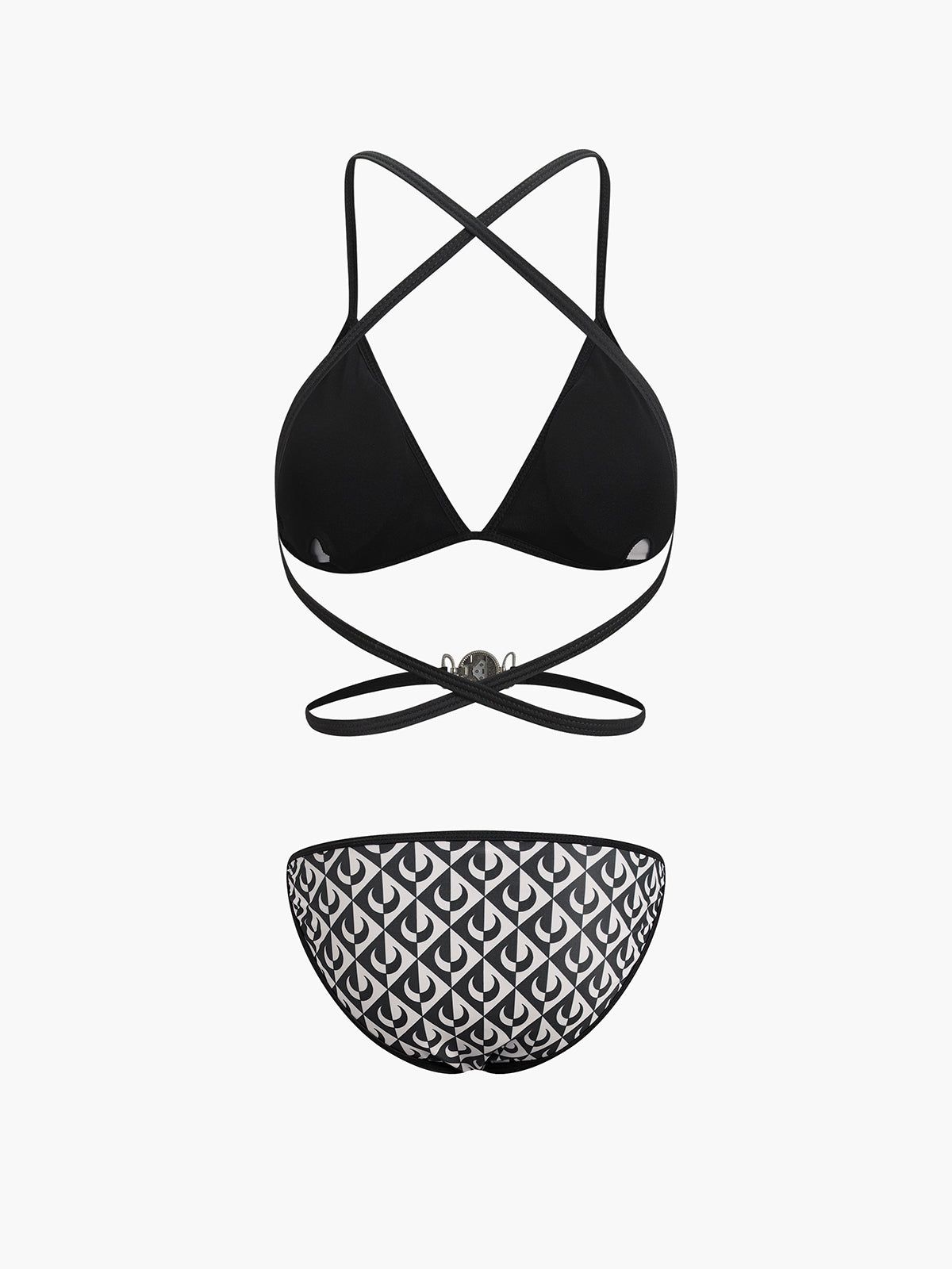 Two Tone Moon Bikini Set sold by COMMENSE product image thumbnail 2