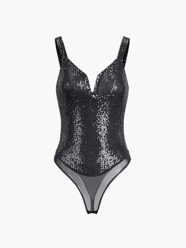 Sequin Bodysuit sold by COMMENSE