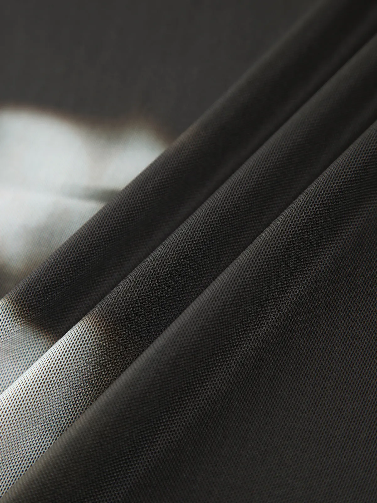 Double Layer Plant Printed Net Maxi Skirt sold by COMMENSE product image thumbnail 4