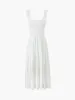 Sundrenched Cotton Eyelet Embroidered Long Dress sold by COMMENSE
