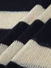 Leisure Oversized Stripe Sweater sold by COMMENSE