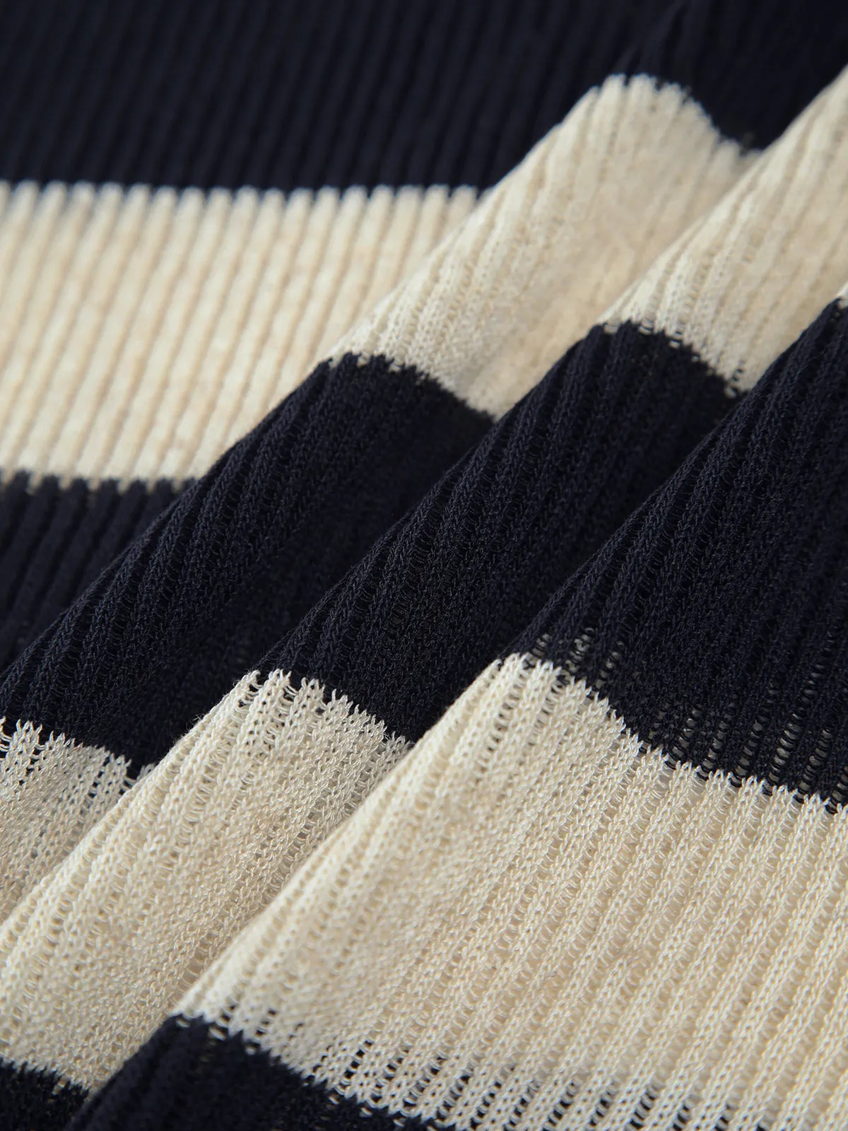 Leisure Oversized Stripe Sweater sold by COMMENSE product image thumbnail 3