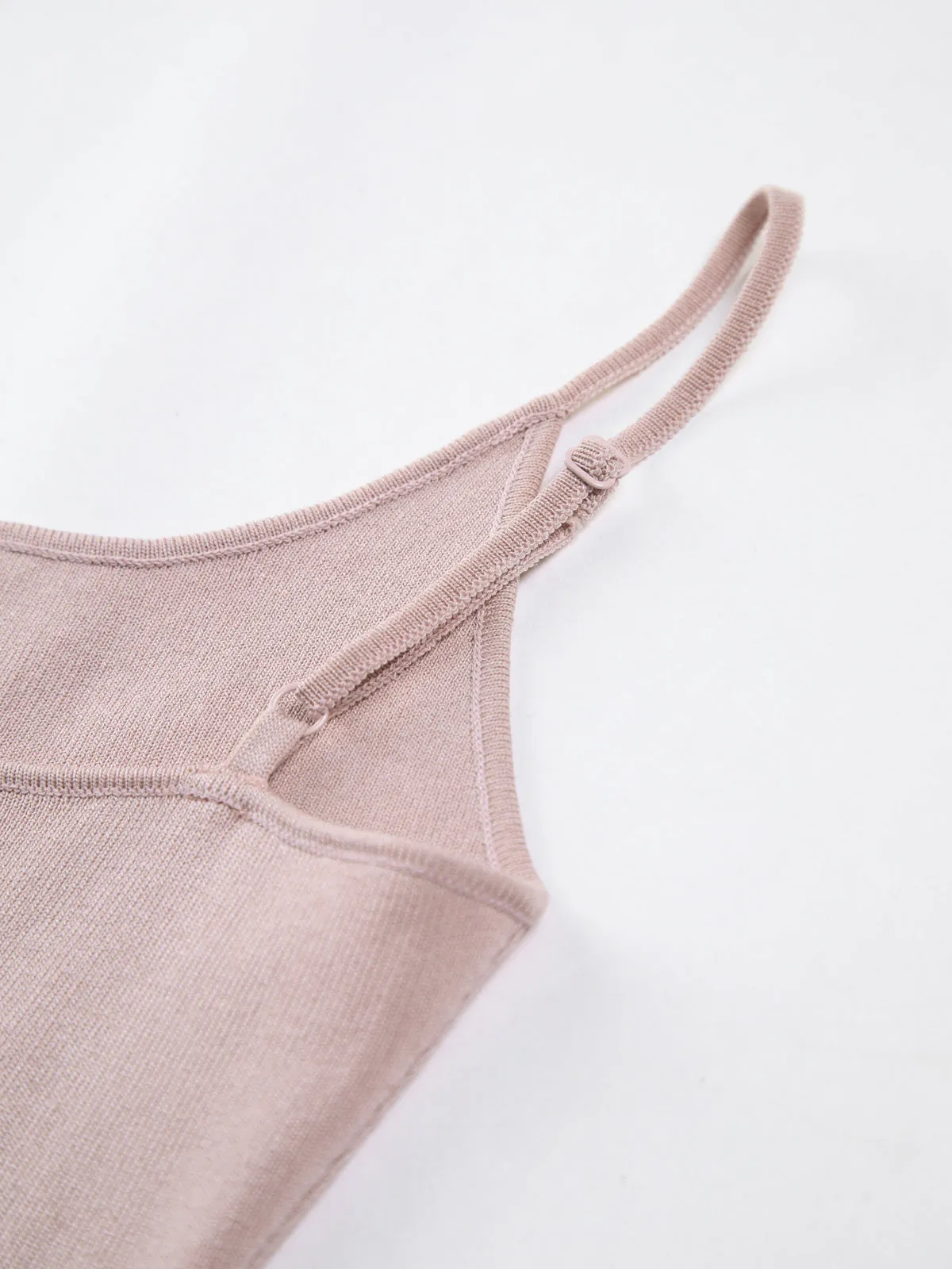 Patchwork Cami Long Sweater Dress sold by COMMENSE product image thumbnail 5