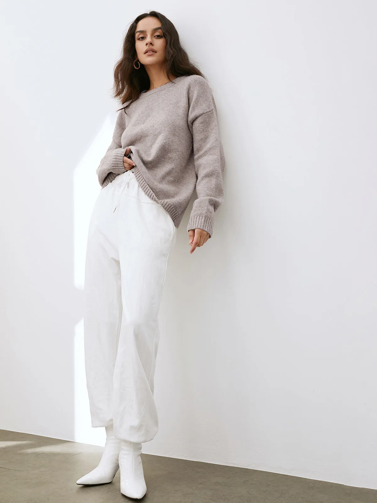 Lightweight Cloud Weather Pullover Sweater sold by COMMENSE product image thumbnail 2