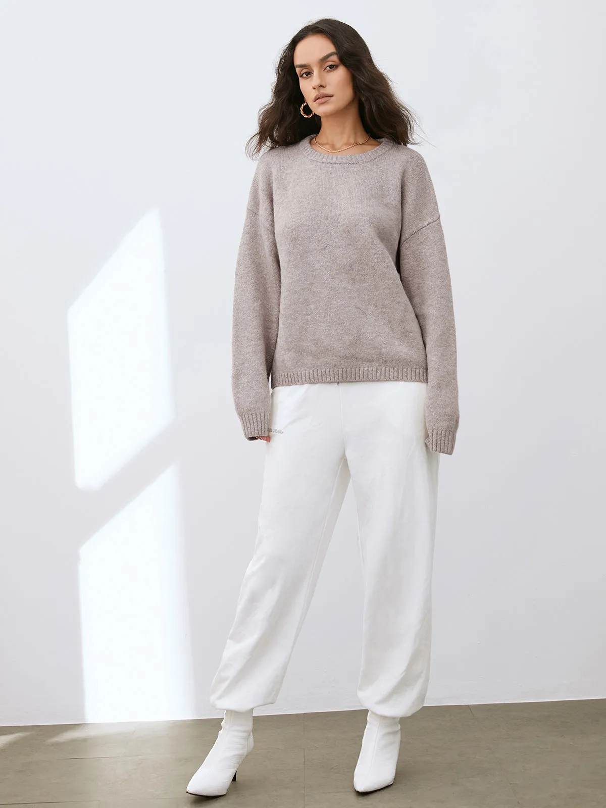 Lightweight Cloud Weather Pullover Sweater sold by COMMENSE product image thumbnail 3