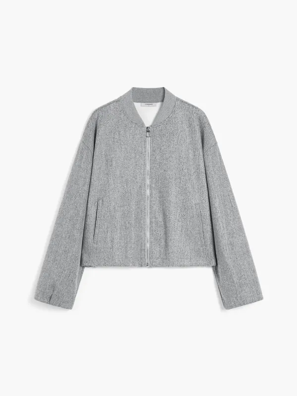 Utility Woven Crop Jacket sold by COMMENSE