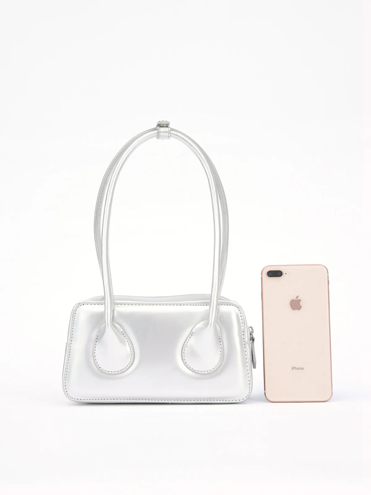 Metallic Leather Bag sold by COMMENSE product image thumbnail 3