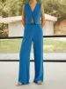 Cotton & Linen Leisure Pants Set sold by COMMENSE