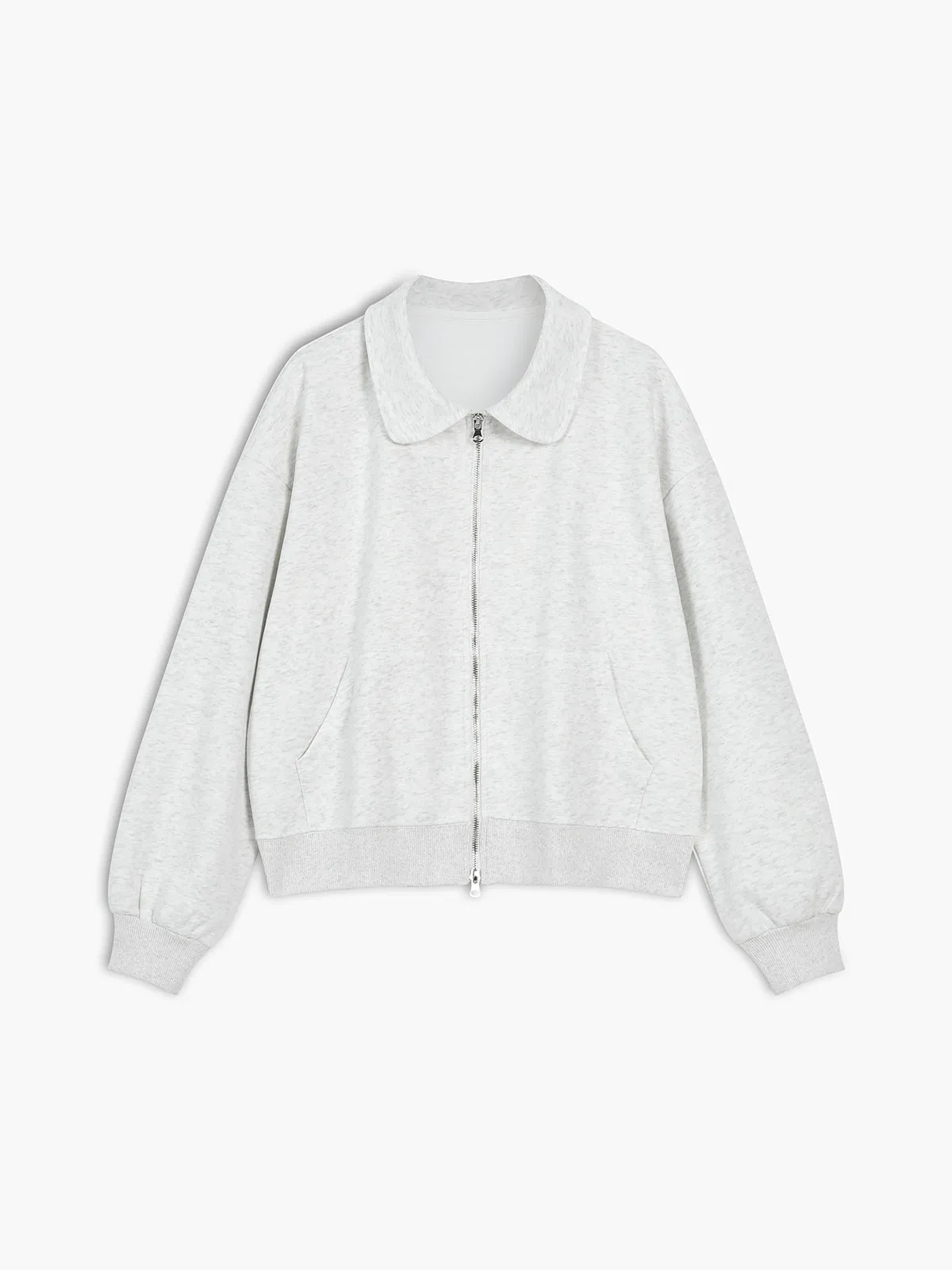 Everyday Zippered Sweatshirt sold by COMMENSE
