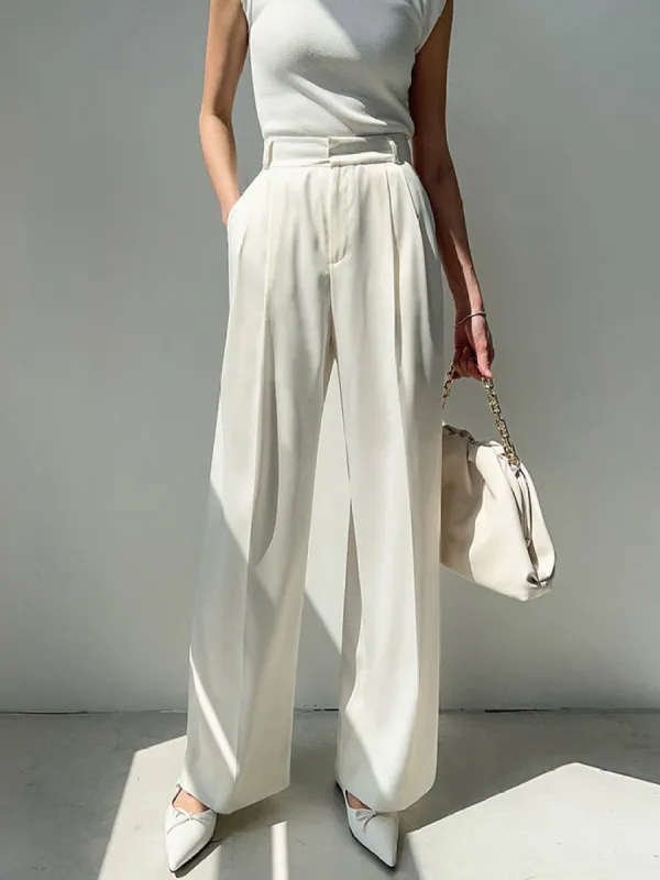 Casual Wide Leg Pants sold by COMMENSE