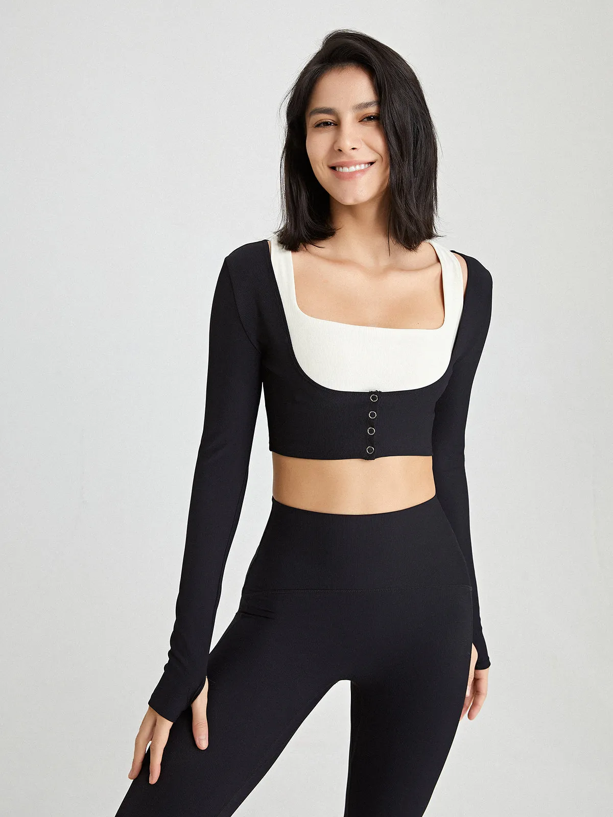 Front Button Bolero sold by COMMENSE product image thumbnail 4