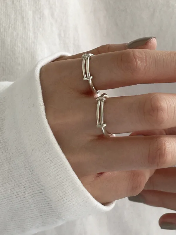 Minimalism Adjustable Ring sold by COMMENSE