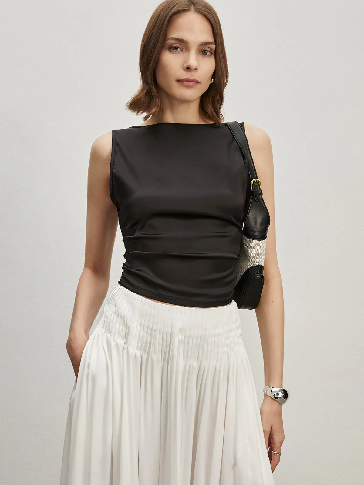 Backless Lace-Up Tank Top sold by COMMENSE product image thumbnail 3