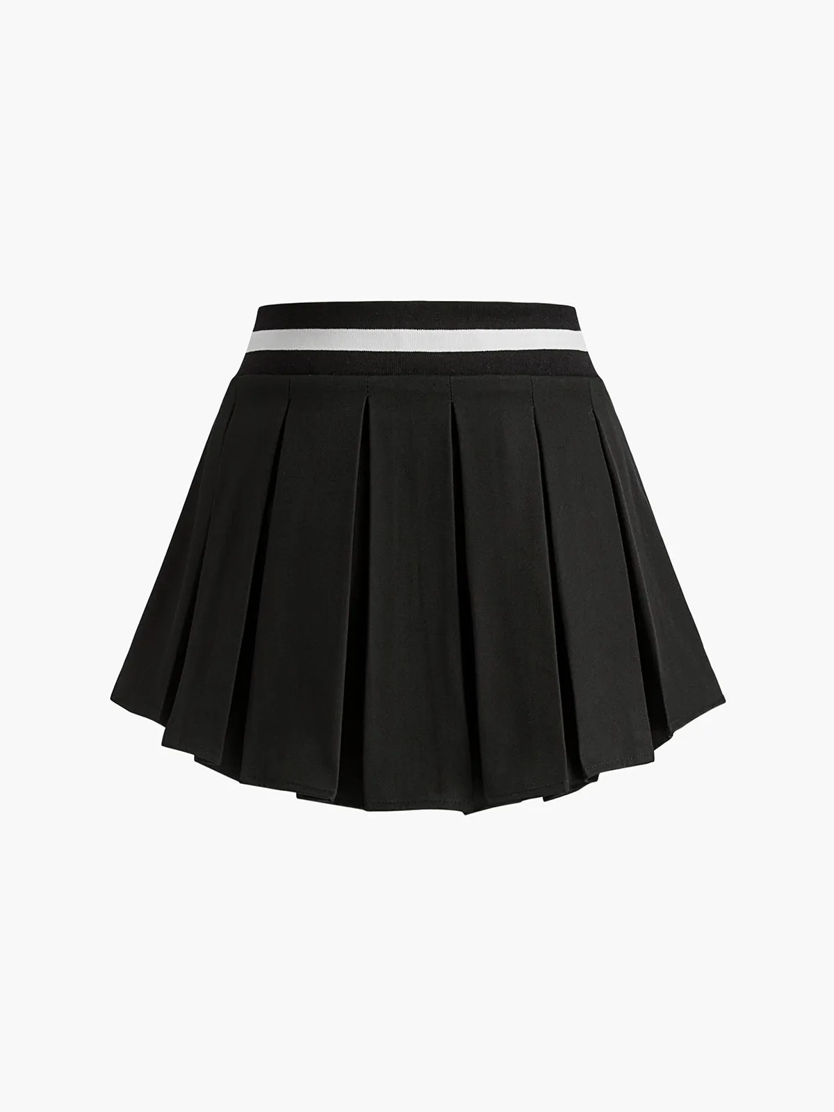 Sporty Casual Pleated Skirt sold by COMMENSE product image thumbnail 4