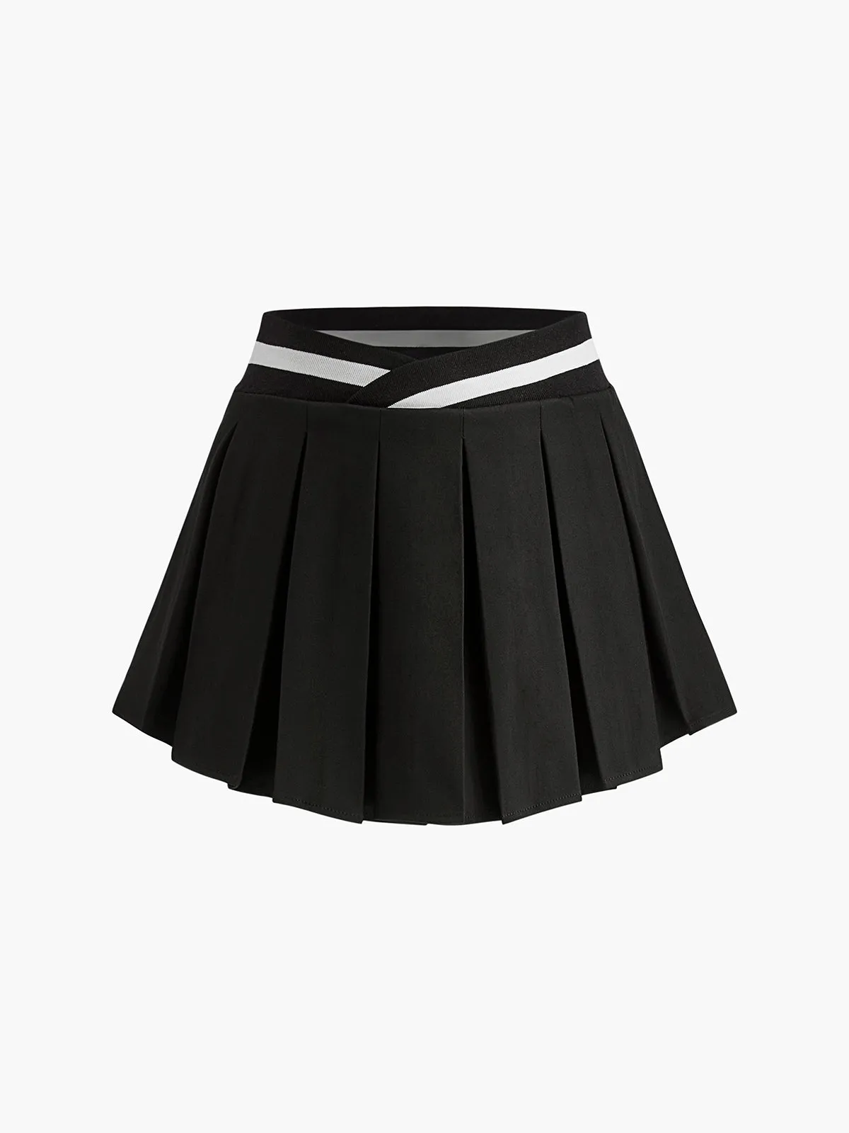 Sporty Casual Pleated Skirt sold by COMMENSE