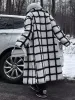 Checkered Button Sherpa Jacket sold by COMMENSE