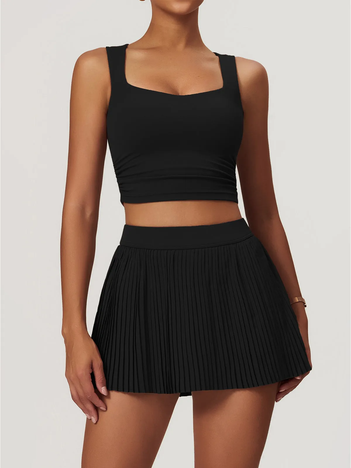 Plain Jersey Active Tank Top sold by COMMENSE product image thumbnail 2