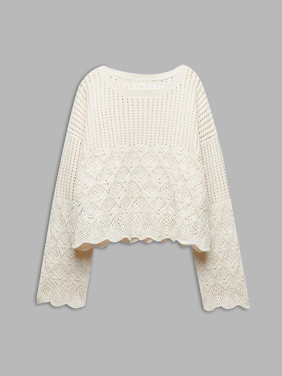 Crochet Sunstorm Sweater sold by COMMENSE