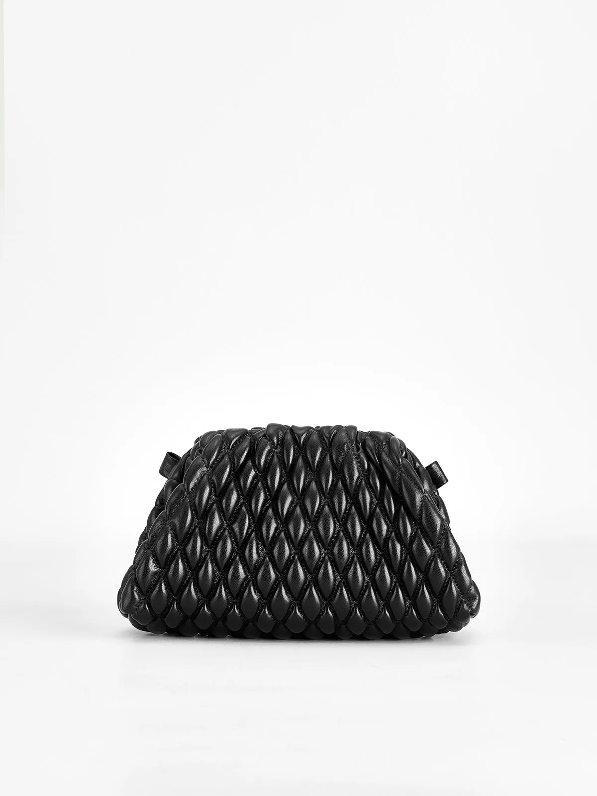 Rhombus Clutch & Shoulder Dumpling Bag sold by COMMENSE product image thumbnail 3