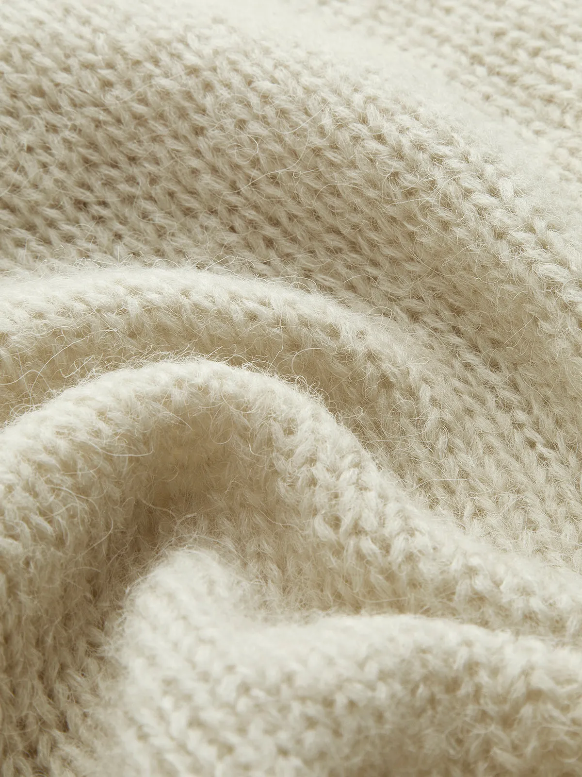 Cross Design Button Mechanism Knitting Top sold by COMMENSE product image thumbnail 4