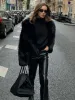 Solid Faux Fur Collar Jacket sold by COMMENSE