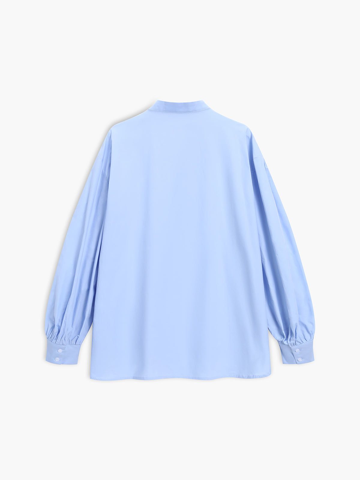 Puff Sleeve Button Down Shirt sold by COMMENSE product image thumbnail 2