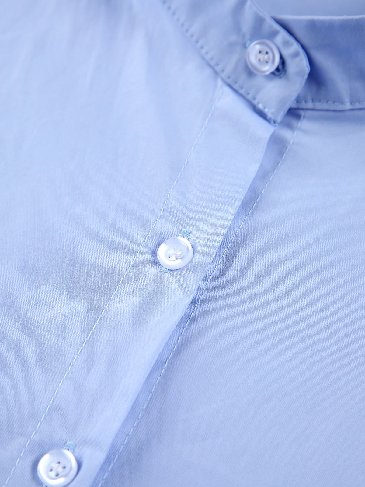 Puff Sleeve Button Down Shirt sold by COMMENSE product image thumbnail 3