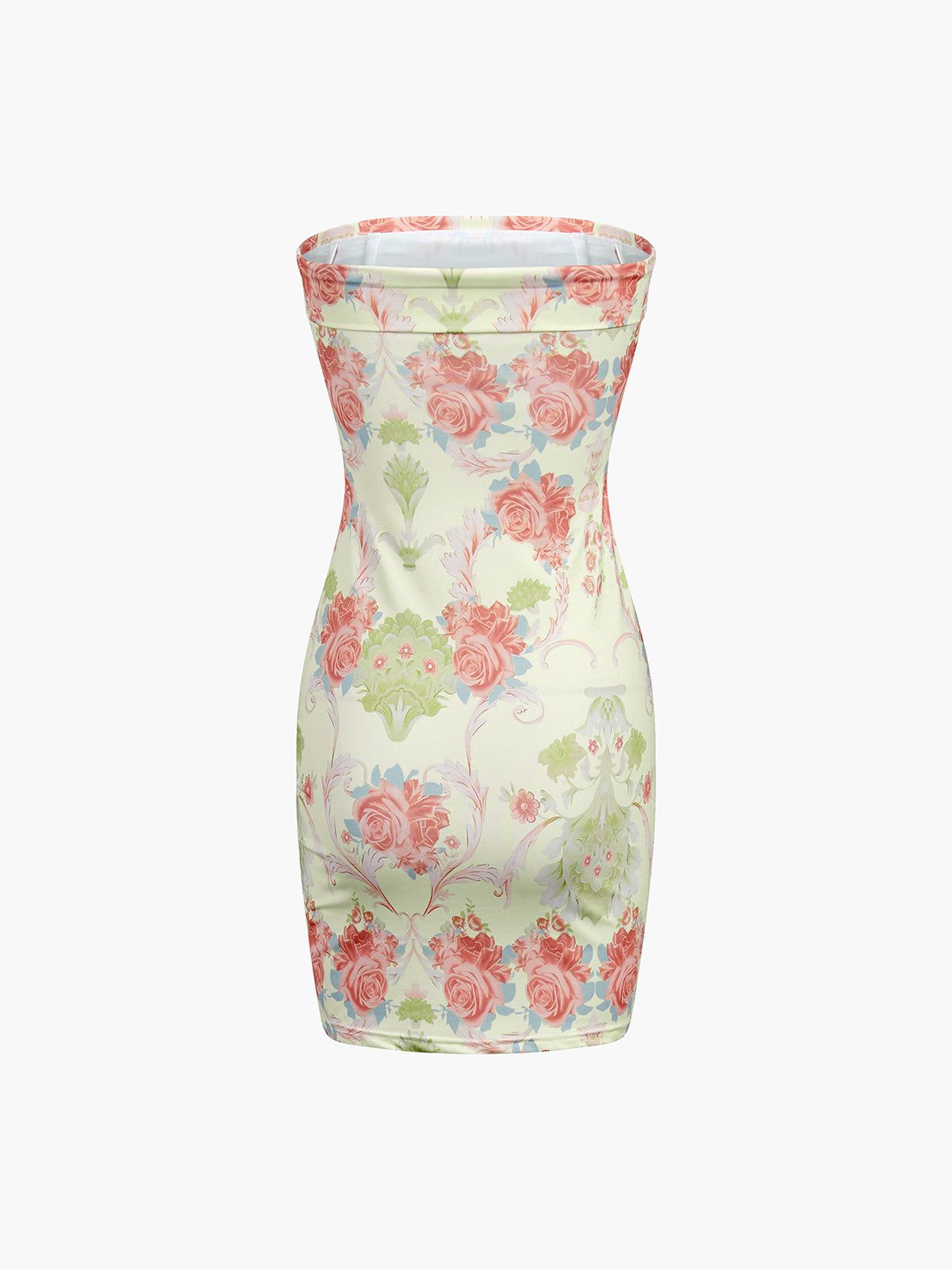 Rosalia Floral Tube Short Dress sold by COMMENSE product image thumbnail 2