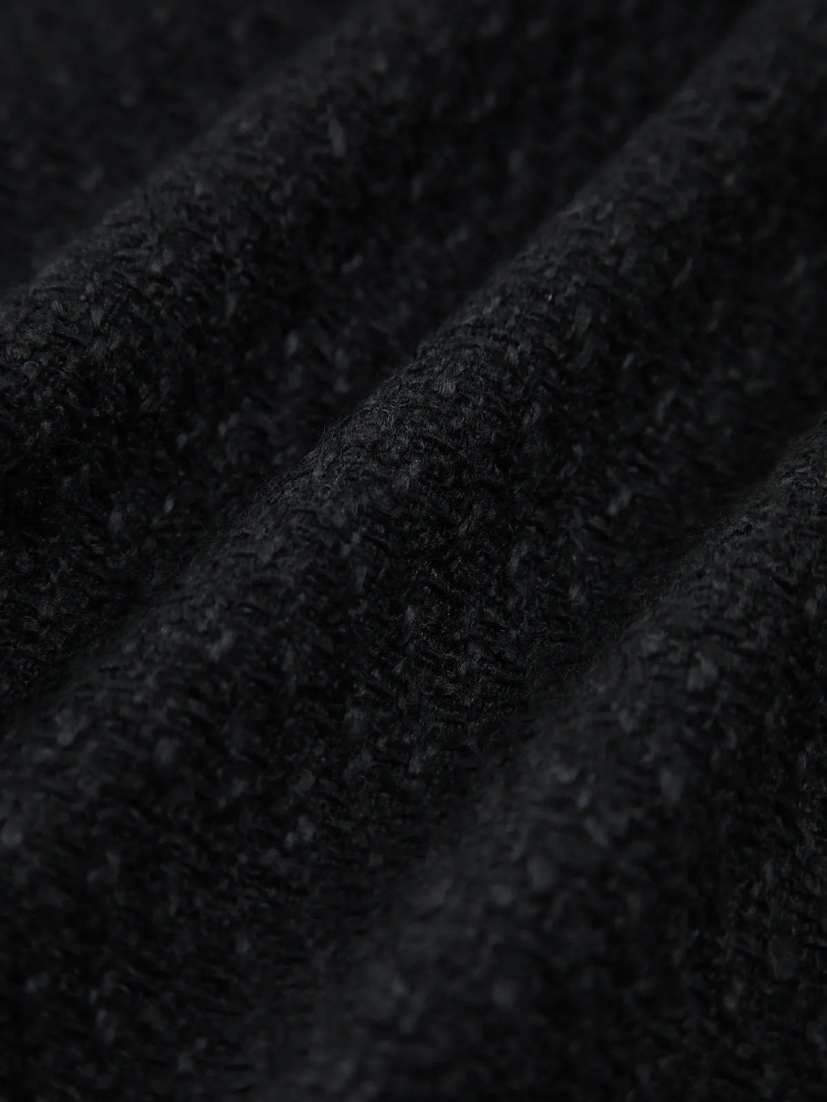 Tweed Metallic Button Pocket Jacket sold by COMMENSE product image thumbnail 4